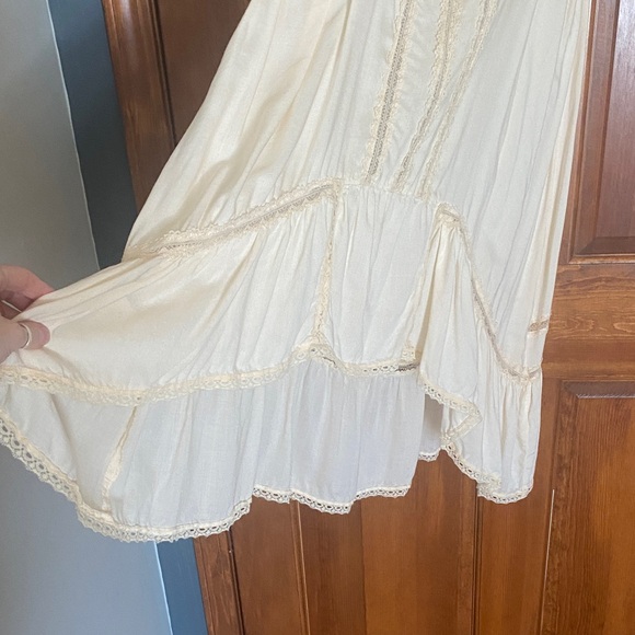 Free People Cream High Low Nighty - Picture 5 of 8